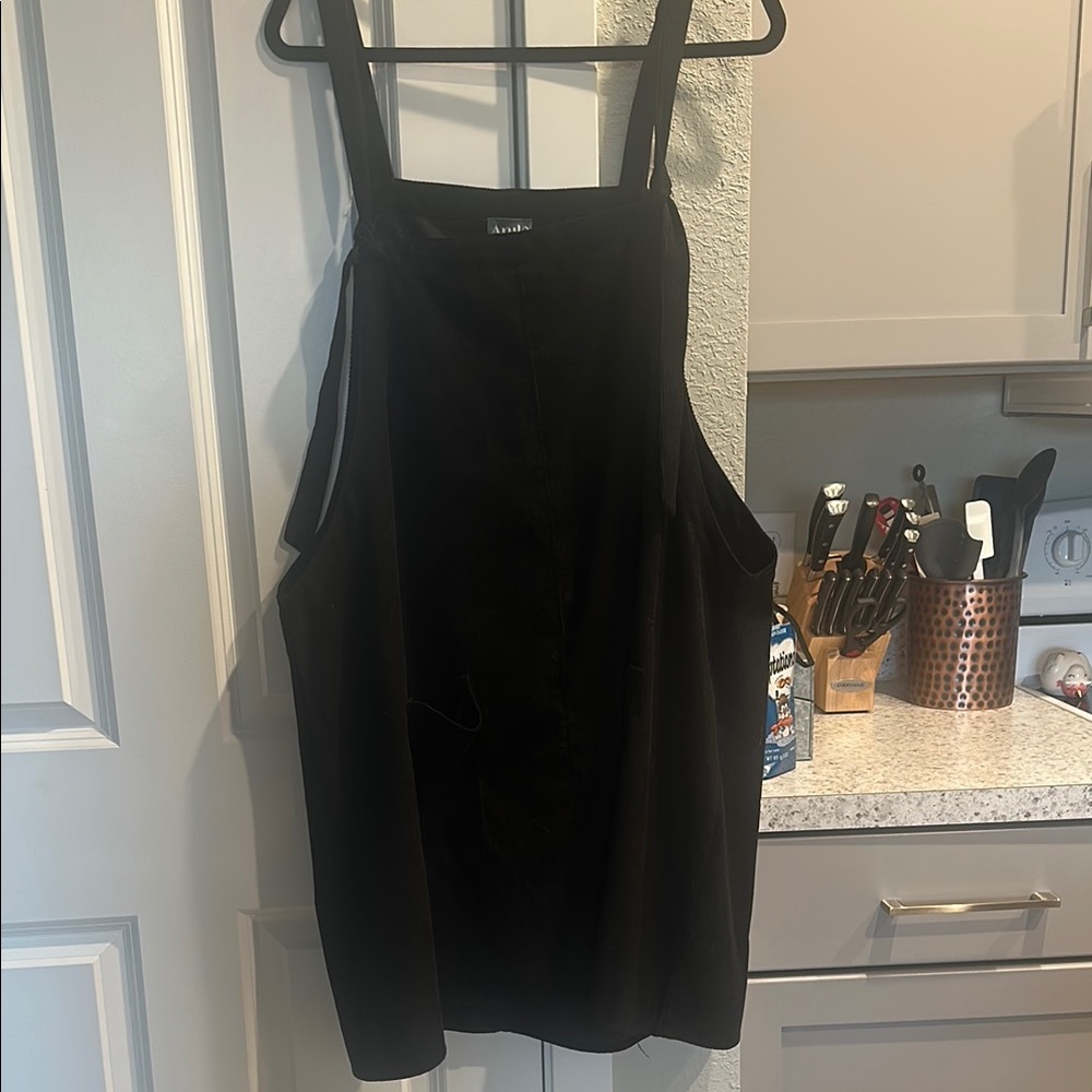 Black Corduroy Dress